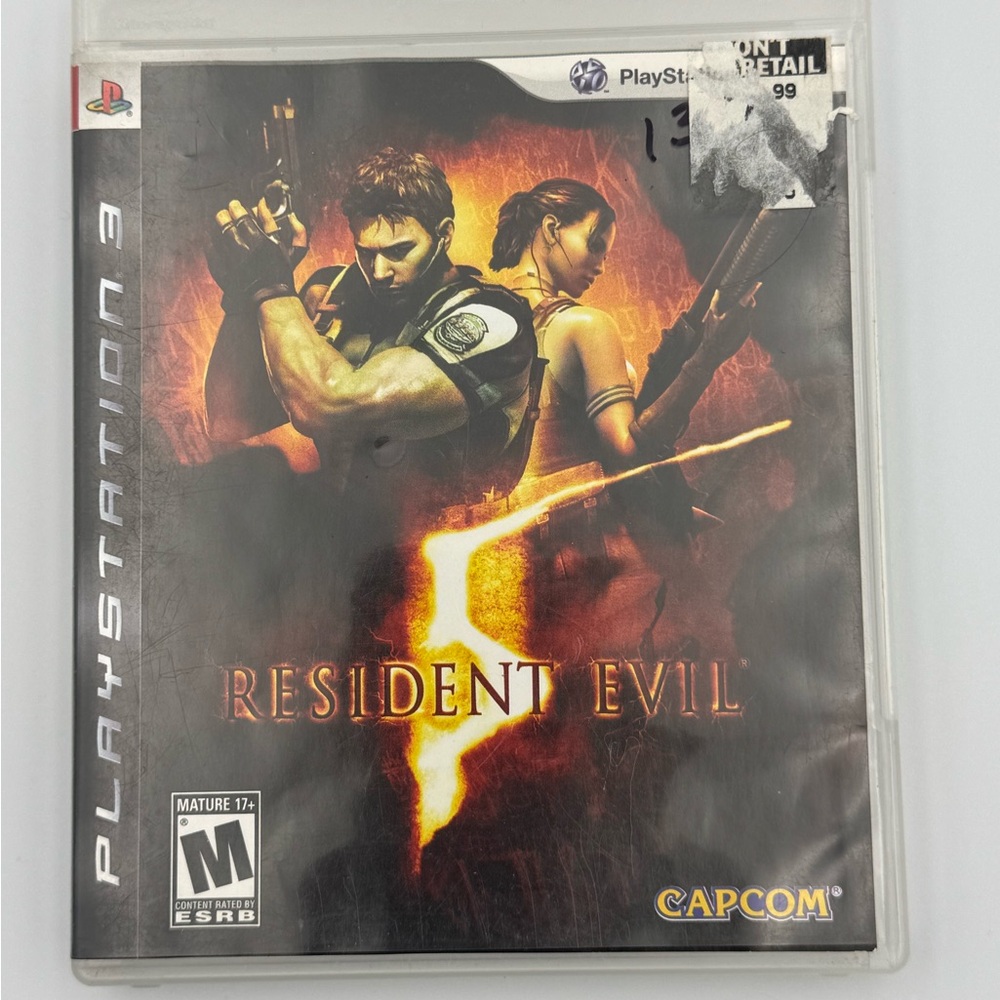 Resident Evil 5‎ PS3 PlayStation 3 Game Capcom Tested Working